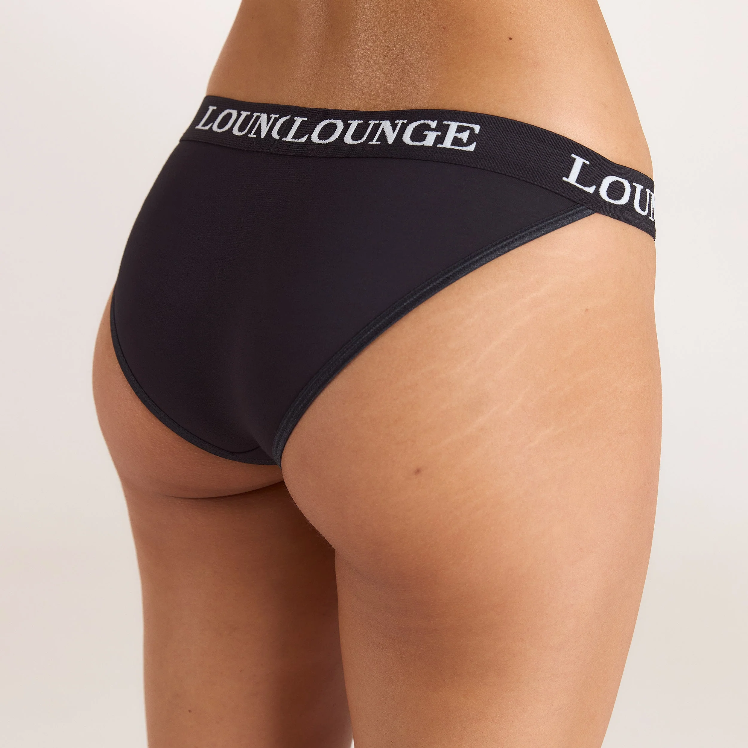 Bamboo Triangle Briefs - All Black - Image 3