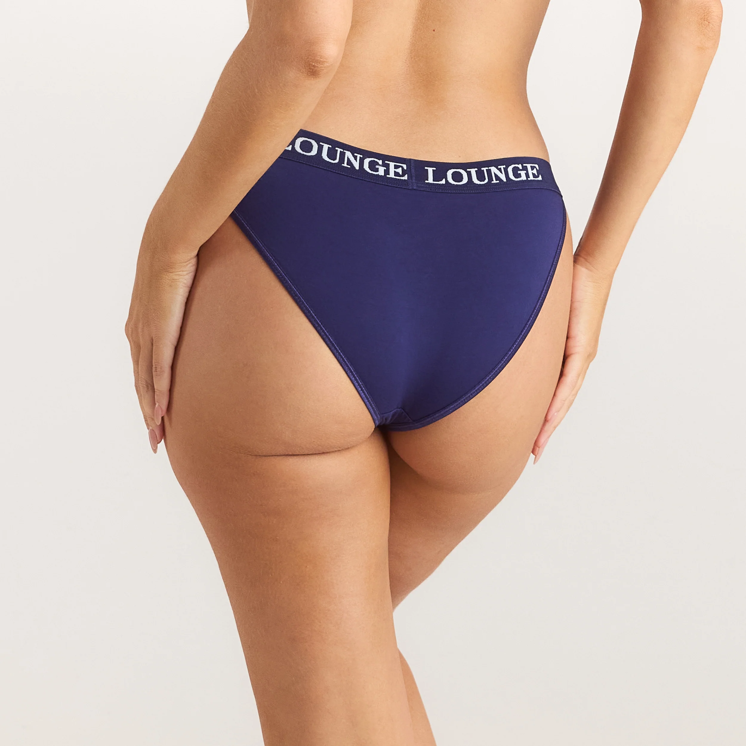 Bamboo Triangle Briefs - Navy - Image 2