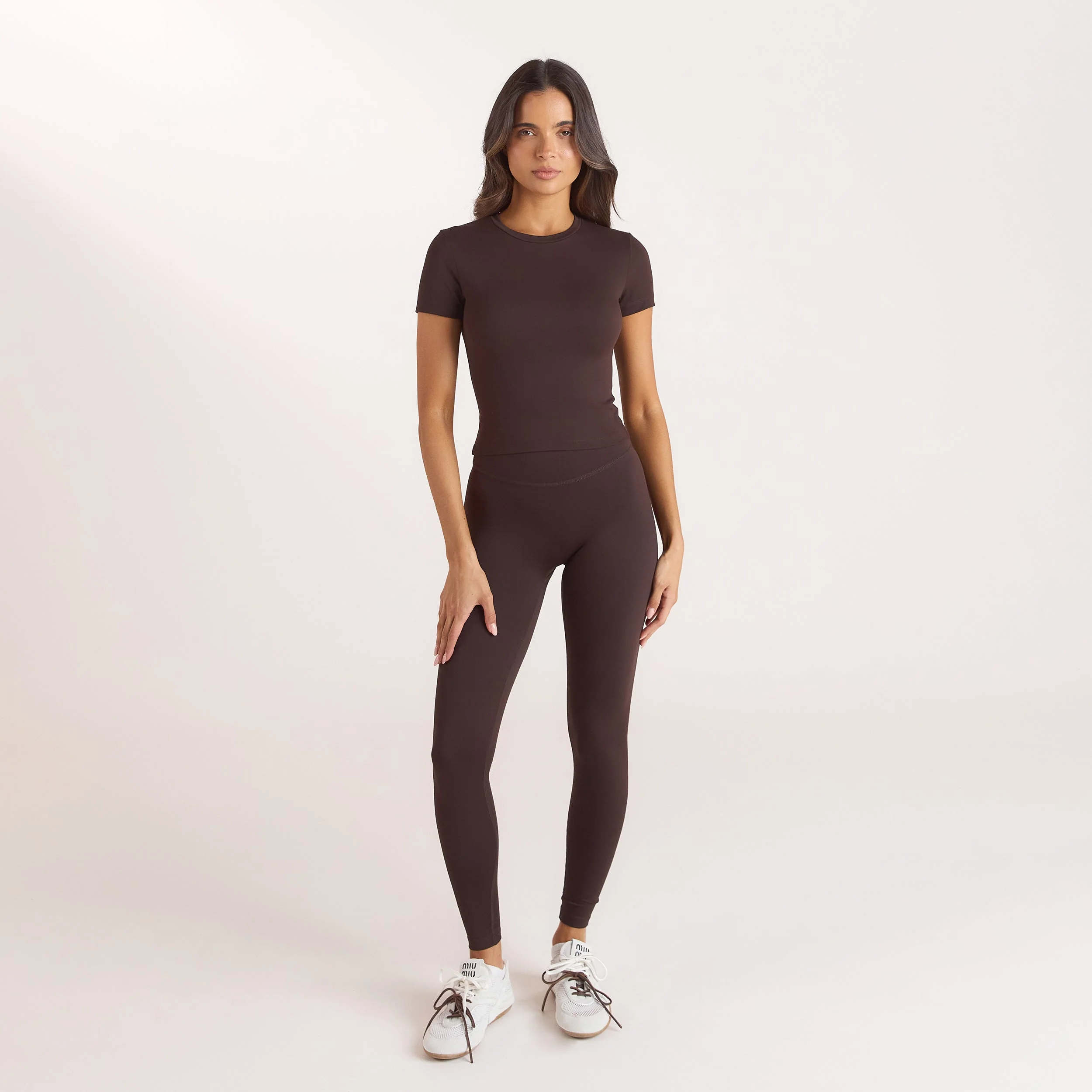 Classic Leggings - Coffee Bean - Image 5